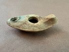 Ancient Byzantine Oil Lamp C  400 Ad