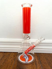 10 5    Premium Glass Water Pipe Beaker Football Denver Broncos