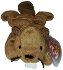 Ty Beanie Baby - Bucky The Beaver  8 5 Inch  New Mwmts Plush Stuffed Animal Toy