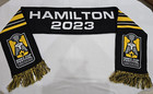 2023 Hamilton Tiger Cats Cfl Football 110th Grey Cup Festival Scarf Appox  60 