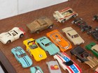Vintage Aurora Afx Tyco Slot Car Parts Lot