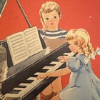 Vintage The Red Book Simplified Favorite Piano Pieces 1939 Whitman Songbook