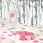 Rose-gold Hot-pink Valentines-day Large  Hot-pink Party Round 