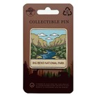 Big Bend Np - Rio Grande - Wooden Lapel Pin   Magnet