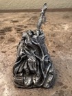 Sunglo Pewter Sword In The Stone With Jeweled Pendant