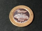 Flamingo Hilton Las Vegas Limited Edition  10  999 Silver Gaming Token 2002