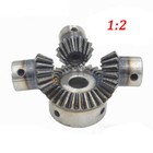 1 1 5 2 3 4 5 Mod Bevel Gear 15-40t Transmission Gears Bevel Teeth 90   45  Steel