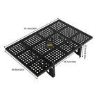 2pcs Garage Storage Shelf Steel Garage Wall Mounted Rack Shelves W hook 560lbs