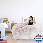 Hdmldp Bean Bag Chair For Adults Kids Without Filling Comfy Fluffy Oversized 