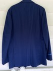 Vtg Greyhound Bus Driver Tunic Jacket Coat Royal Blue Uniform Looks Unworn 40-42