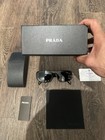 Prada Pr17ws 1ab5s049 Women s Sunglasses 49 Mm Black   Dark Grey Lens