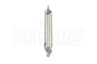 5 Pcs  4 Rh Hss Double End Plain Center Dill Combined Drill   Countersink Set   