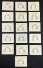 Momen  Gambia Sg  150s-161s Specimen 1938 Mint Og H   550 Lot  68010