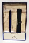 Waterman Lci Et La Cartridge Fountain Pen Royal Blue   Silver    New Open Box 
