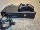 Microsoft Xbox 360 S Slim 4gb Black Video Game Console System 360s Read Desc 