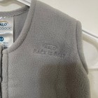 Halo Sleepsack Micro-fleece Wearable Blanket Gray Infant Small 0-6 Months