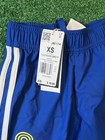Adidas Team Soccer Futbol Youth Shorts X-small Blue Nwt  92 3 Striped