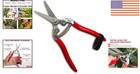 K-17 Pruning Shears   Stainless Steel Scissors For Florists And Gardeners
