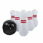 Kids Giant Huge Inflatable Bowling Set 22 In Tall Pins And Ball Indoor Outdoor
