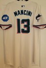 100  Authentic Nike 2024 Miami Marlins Trey Mancini Team Issued Game Jersey 48 L