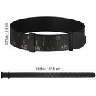 Topperfun 2pack Wrist Sizer Measuring Tool  5-10in 10 8in  White   Black