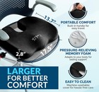 Comfilife Gel   Memory Foam Seat Cushion     Doctor Recommended  For Office Chair 