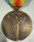 Wwi French Victory Medal Bronze Morlon La Grande Guerre Pour La Civilisation