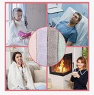 4-pk Non Slip Hospital Socks With Grips For Women Winter Warm Cozy Fuzzy Slipper
