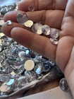13 9 Ounces  Crystal Clear Flat Back Crafting Gems  Different Sizes 