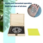 Disc Cutter 5mm To 31mm With 10 Punches For Star Shape Stamping Blanks Star