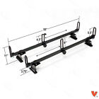 Heavy Duty 2 Bar Black Gfy Ladder Roof Rack System Fits  Nissan Nv200 2013-on