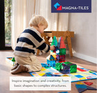 Magna-tiles Classic 100-piece Magnetic Construction Set - Free Shipping