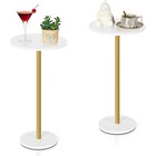 Compact Side Table Portable Accent Table Multi-functional Coffee Display Stand