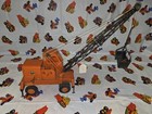 Vintage Unit Crane   Shovel Corp Charles Doepke Model Toy Co  1949-1954   Orange