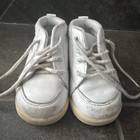 Vintage Stride Rite Baby Shoes - Size 4w - Flower   Bow On Side