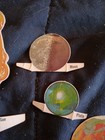 Planets And Sun For1969 Major Matt Mason Star Seeker Space Capsule Mattel