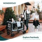 W2 Original  Stroller Wagon  2 Seater  - Collapsible Wagon Stroller With Seat   