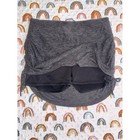 Kyodan Womens Dark Heather Gray Ruched Drawstring Athletic Skort Size M