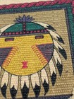 Vintage Native American Indian Woven Trivets Coasters Southwestern Weave