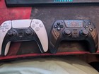 Sony Ps5 Slim Disc Bundle   Games   2 Controllers   Custom Covers