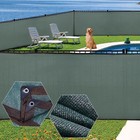 8ft X 95 Privacy Fence Screen Garden Yard Windscreen Mesh Shade Cover Green--