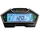  Universal Motorcycle Speedometer Odometer Tachometer Rpm Speedometer Gauge 
