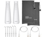 Waterpik Cordless Plus 5000 Rechargeable Water Flosser Wf-26w020  2-pack