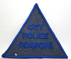 Vintage Roanoke Virginia City Police Jacket Shoulder Patch First Responder