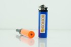 6x Clipper Full-size Tube Piezo Ignition Refillable Adjustable Flame Lighters