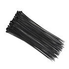 New 100 - 1000pcs 4  To 24  Usa Industrial Black Wire Cable Zip  Nylon Tie Wraps