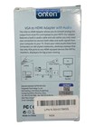 Onten Vga To Hdmi Adapter With Audio - 1080p Adapter  male To Female 