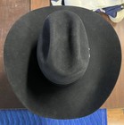 Vintage Rodeo King Black 7x Western Cowboy Hat Size 6 3 4