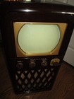 1948 Admiral Model 20x122 Bakelite Television Post War 10  Screen L  k