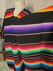 Traditional Mexican Serape Poncho 40  X 40   Large